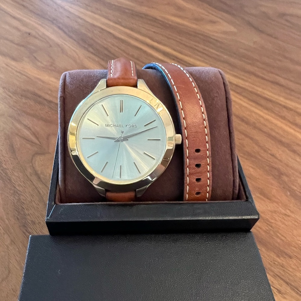 Michael Kors double wrap watch!